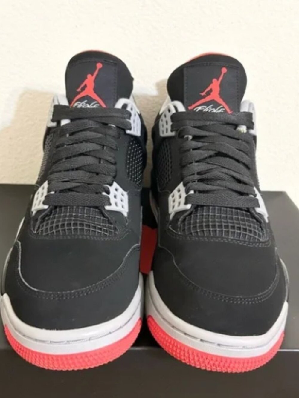 Air Jordan 4 Retro OG Bred Black Red